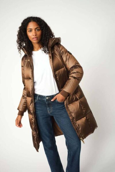 Nova metallic down jacket rain drum Mos Mosh