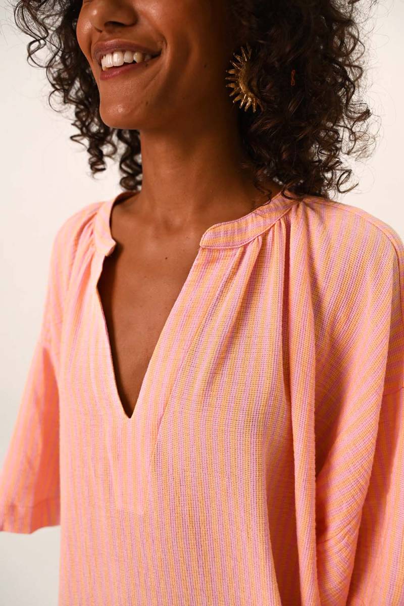 Mathy Tangor dress orange Sacrecoeur - Afbeelding 3