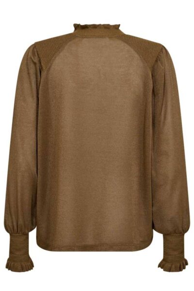 Kaliva ls blouse tapenade Mos Mosh