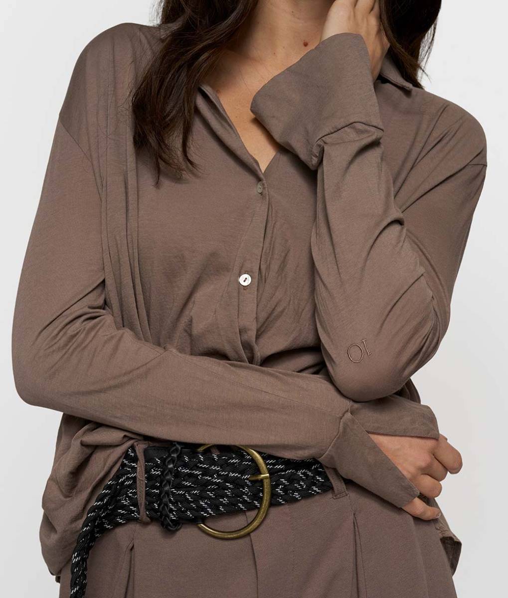 Wrap blouse moonrock 10 DAYS - Afbeelding 2