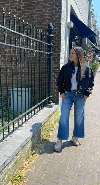 Trice crop jacket black Co’Couture