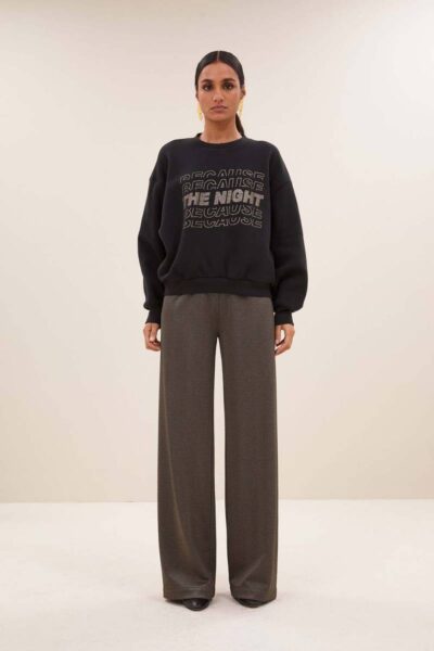 Bibi nights sweater jet black By-Bar Amsterdam